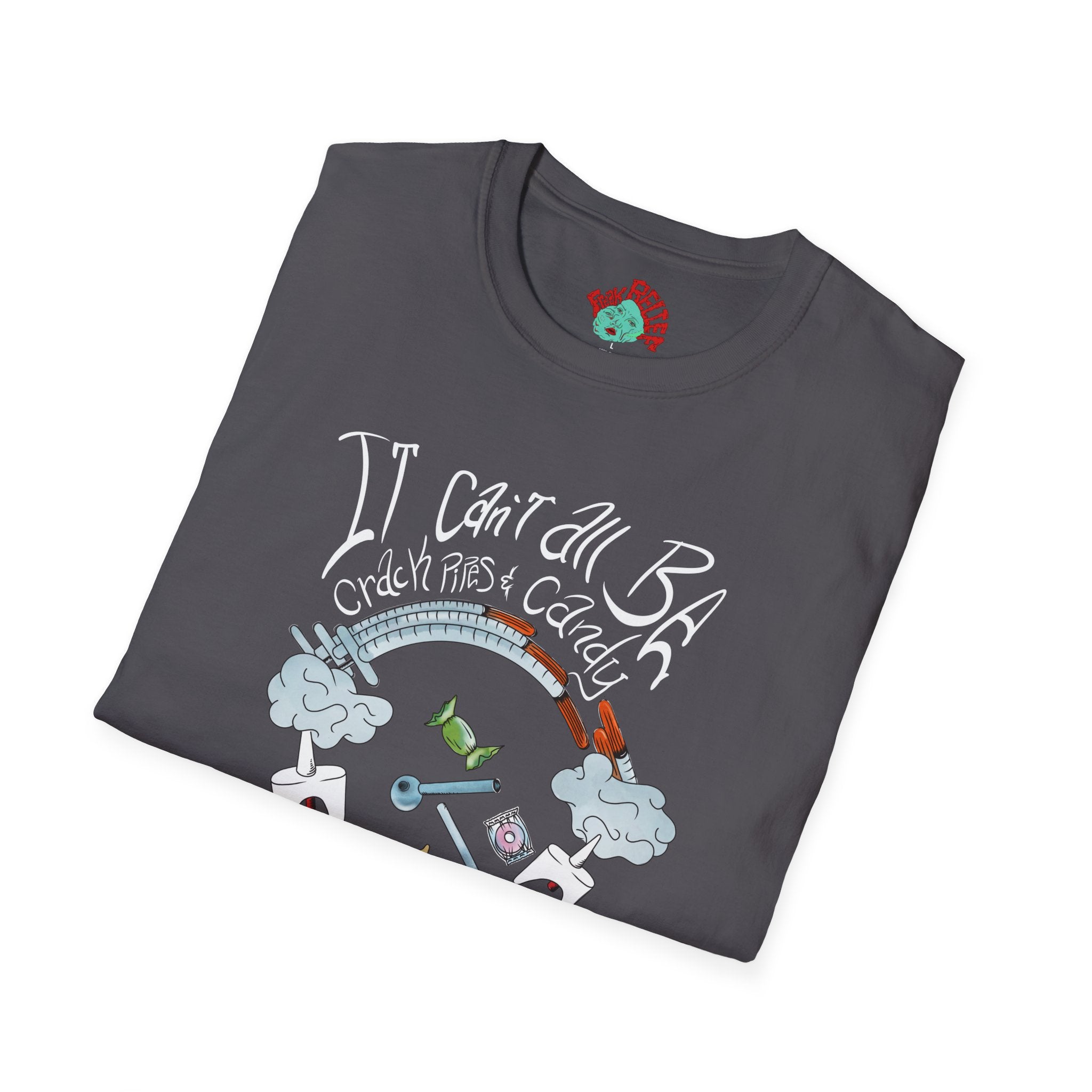Harm Reduction Graphic Tee | It can’t all be candy when the system is built on stigma t shirt