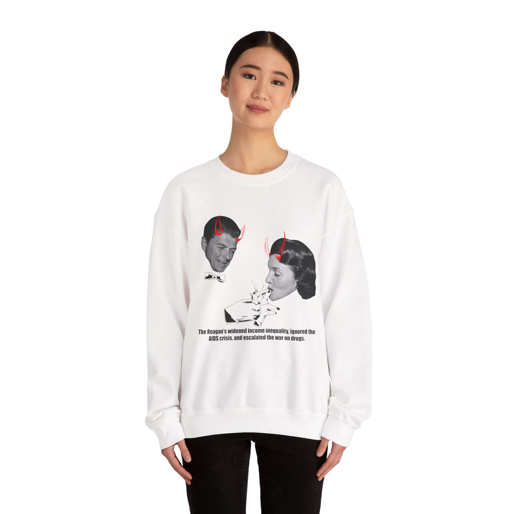 Harm Reduction sweatshirt Reagan's made it worse