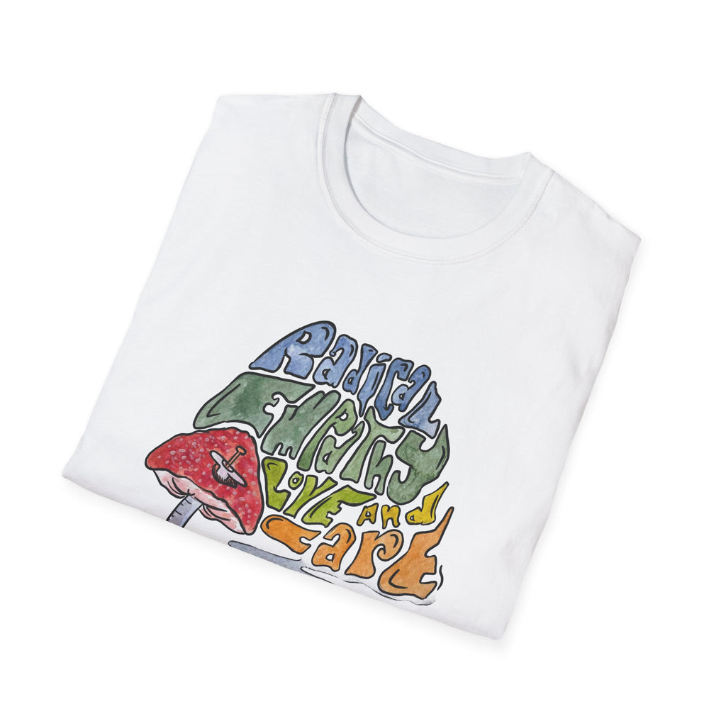Harm reduction snail shirt.