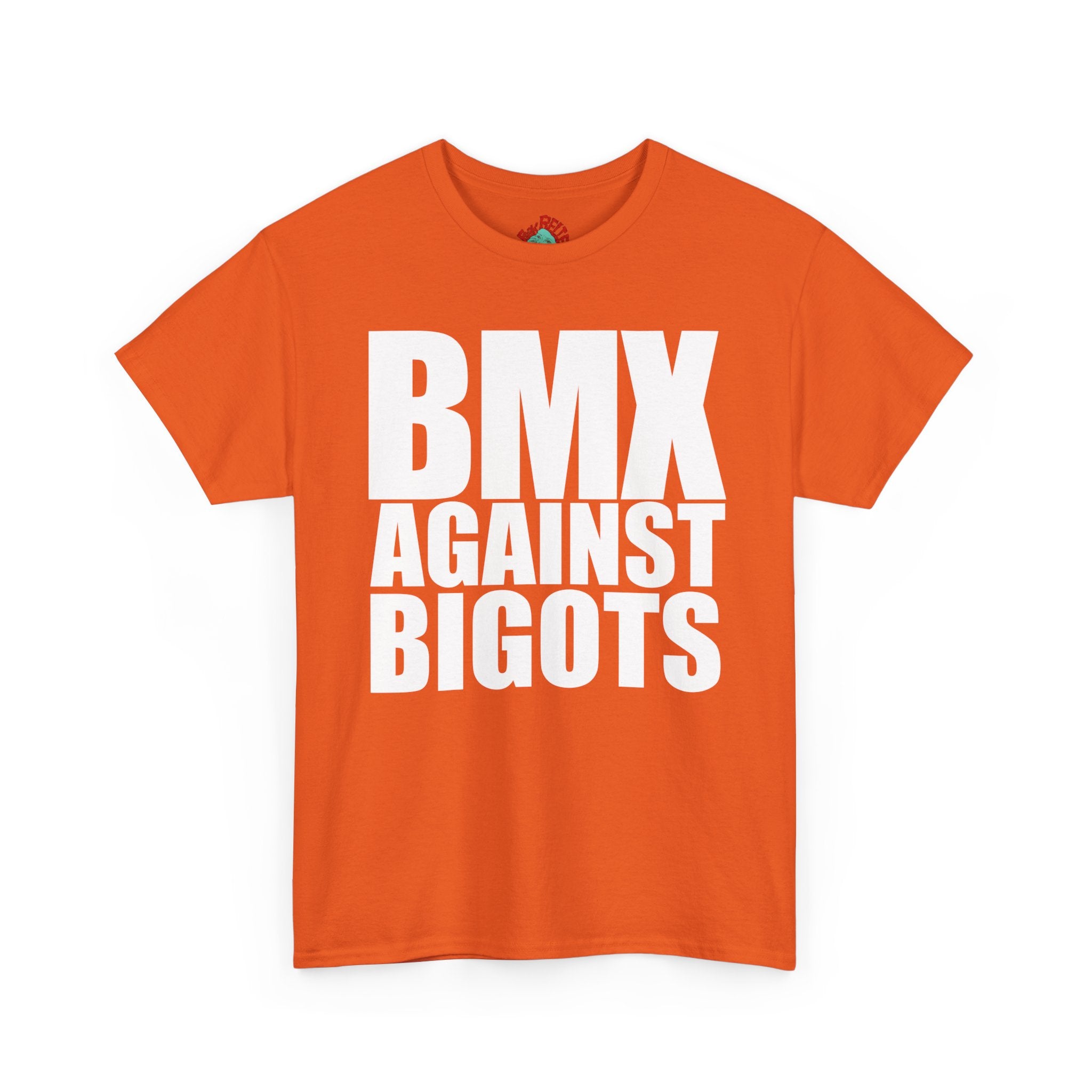 BMX Against Bigots Tee — Anti-Bigotry BMX T-Shirt