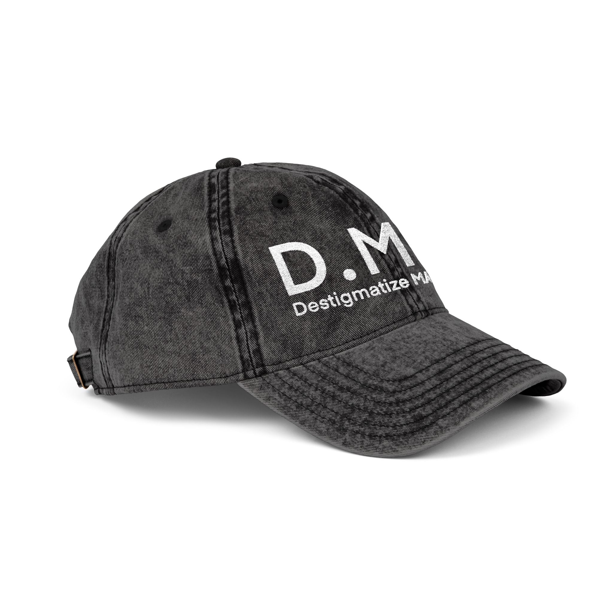 D.M.T. Harm reduction hat. Destigmatize MAT Today