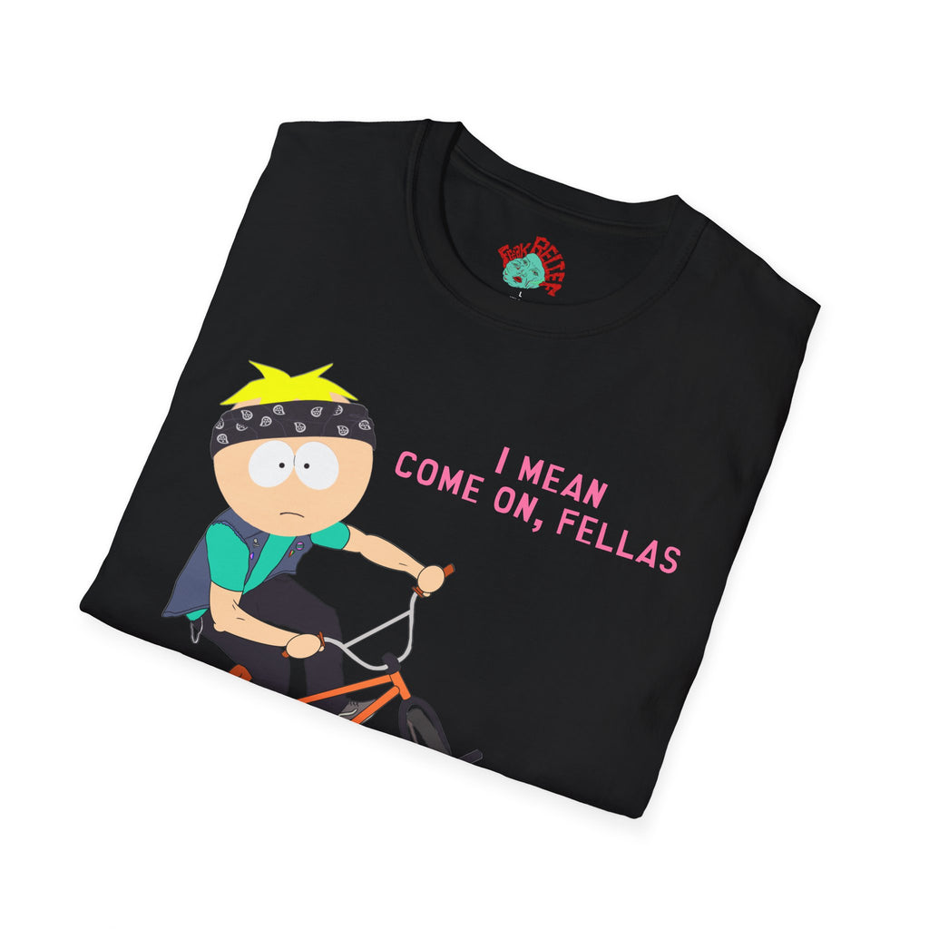 T-Shirt — BMX Against Bigots / I Think We Are All A Lil' Bike Curious