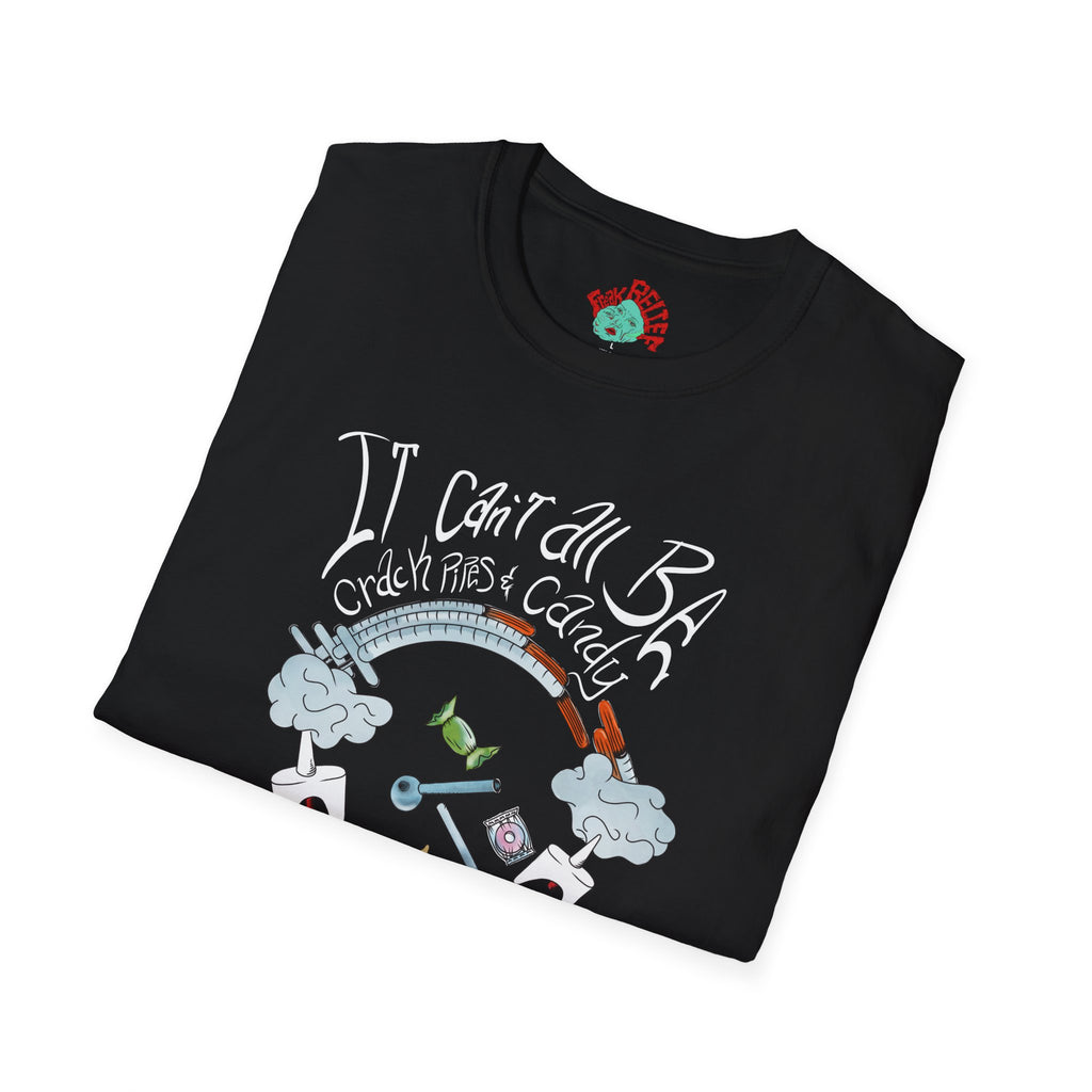 Harm Reduction Graphic Tee | It can’t all be candy when the system is built on stigma t shirt