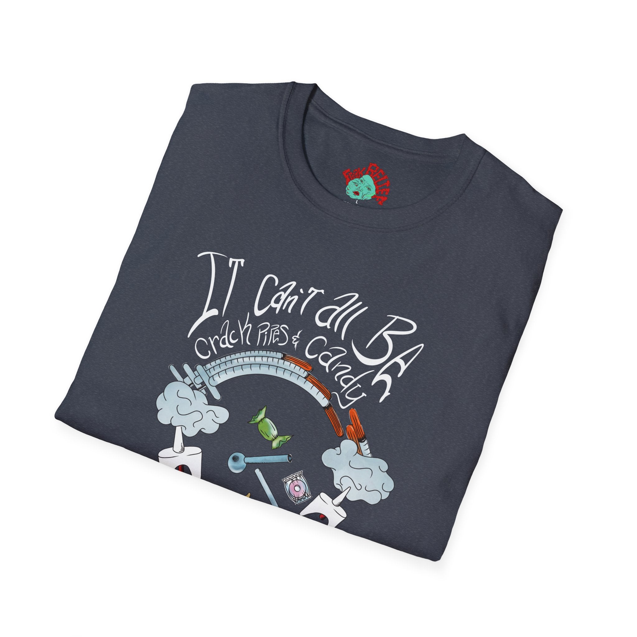 Harm Reduction Graphic Tee | It can’t all be candy when the system is built on stigma t shirt
