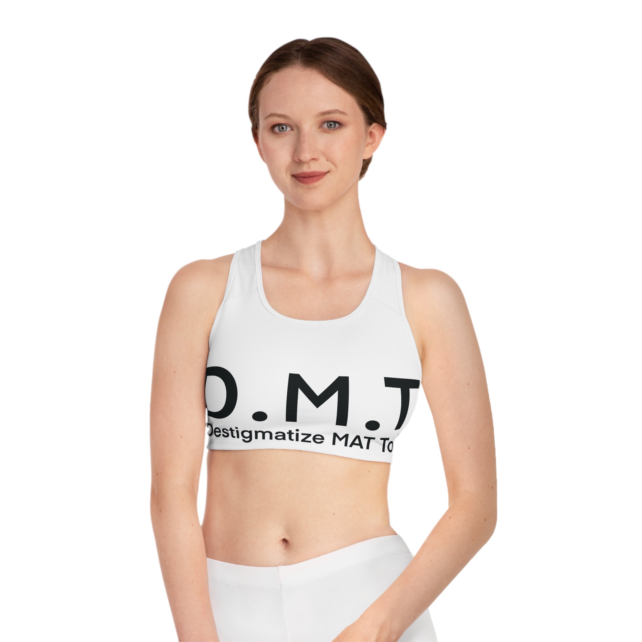 Sports Bra — D.M.T. "Destigmatize MAT Today" Supportive Activewear