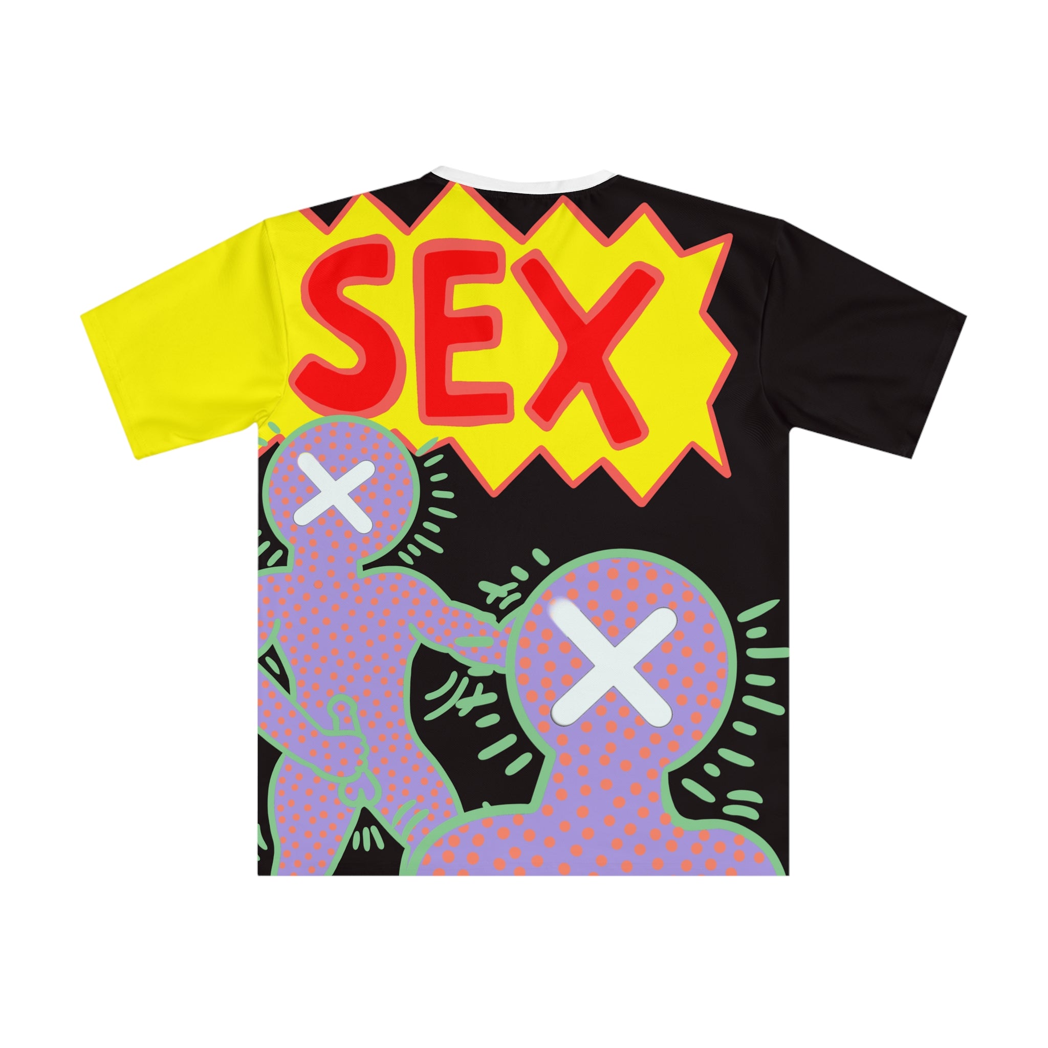 safe sex - safe side full graphic t-shirt