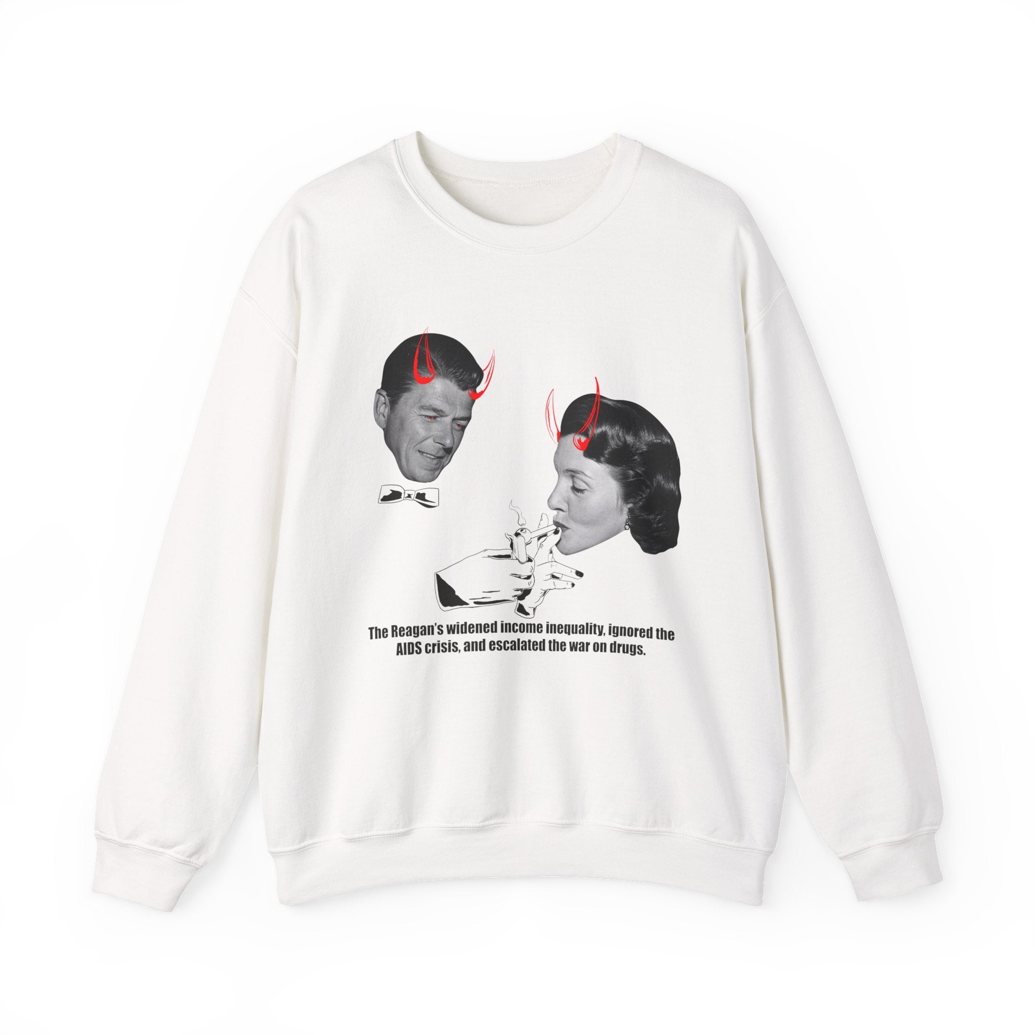 Harm Reduction sweatshirt Reagan's made it worse