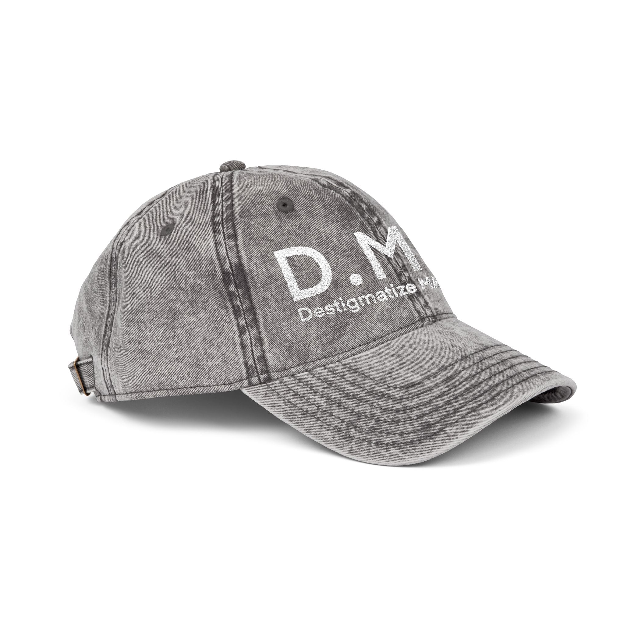 D.M.T. Harm reduction hat. Destigmatize MAT Today