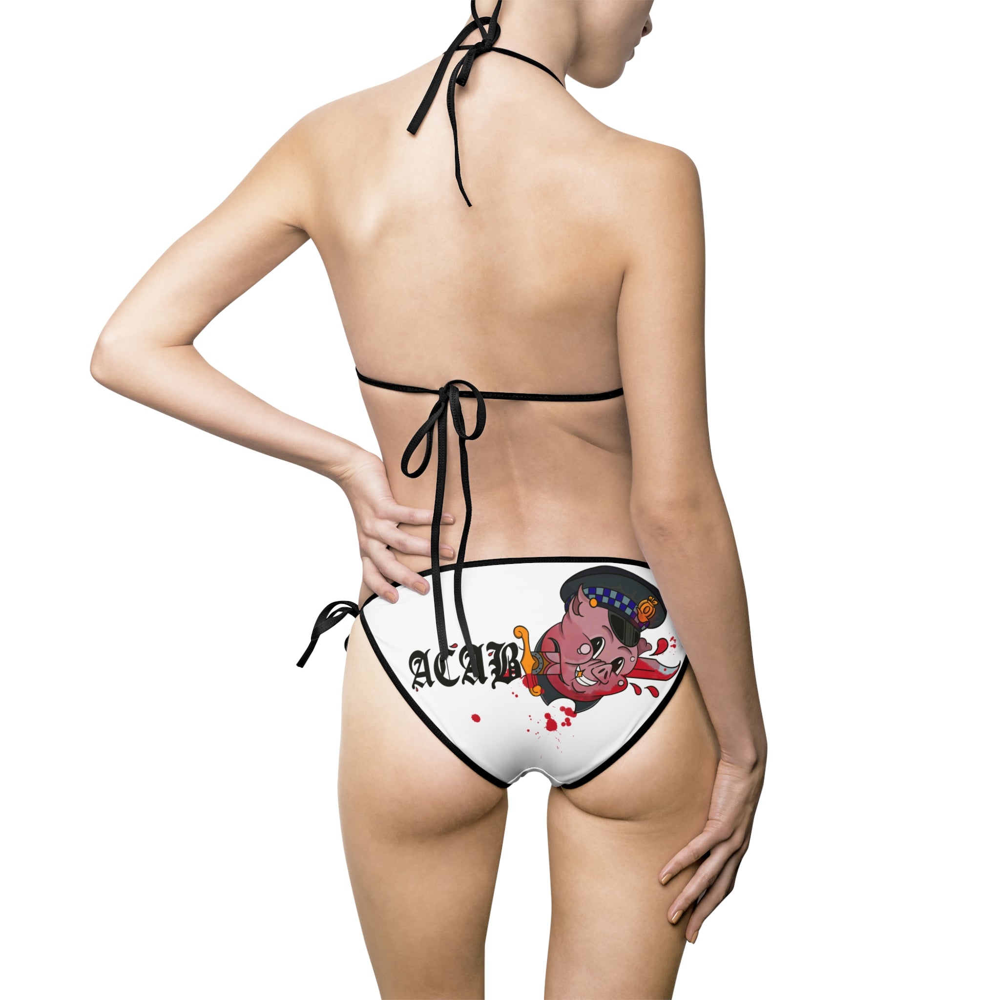 ACAB bikini white