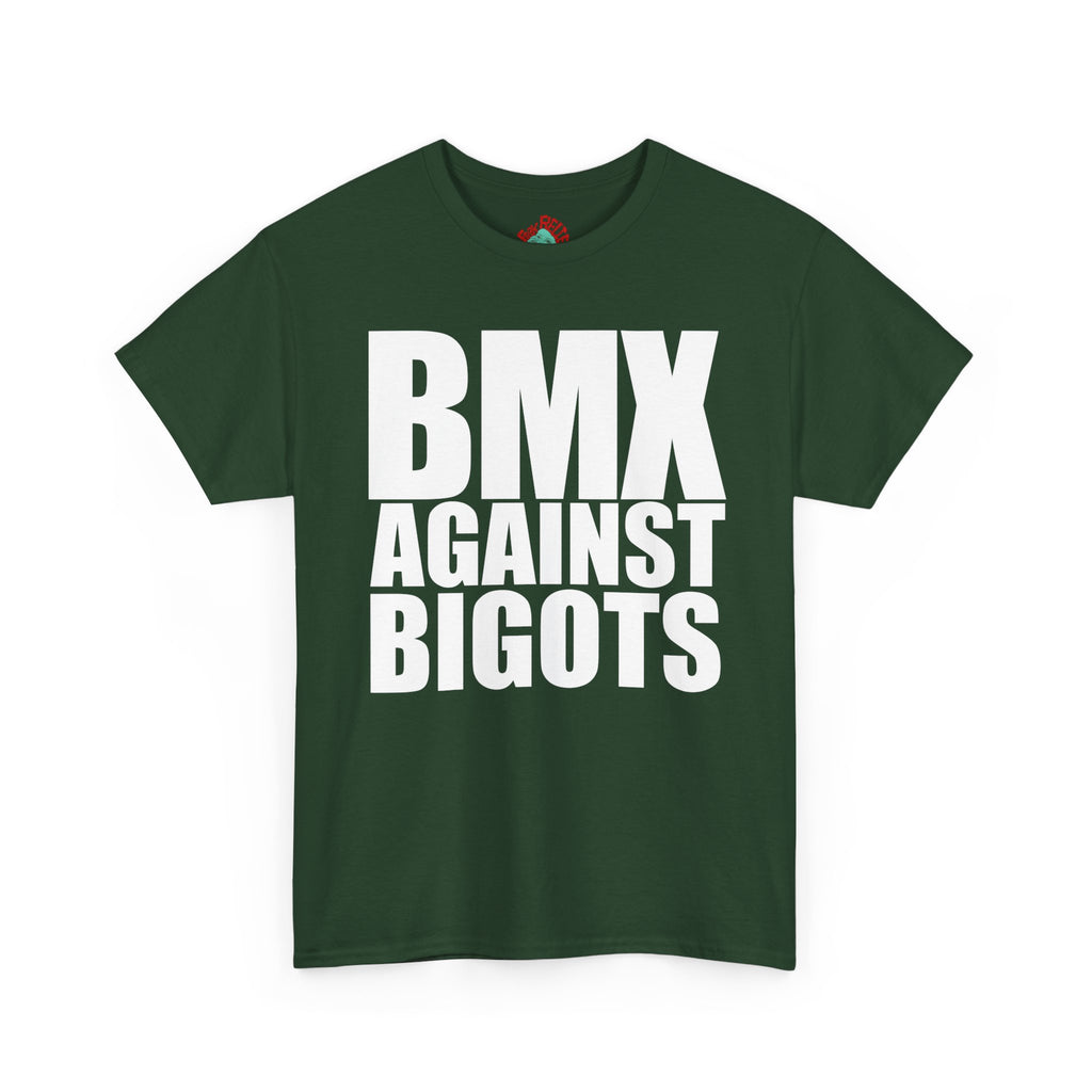 BMX Against Bigots Tee — Anti-Bigotry BMX T-Shirt