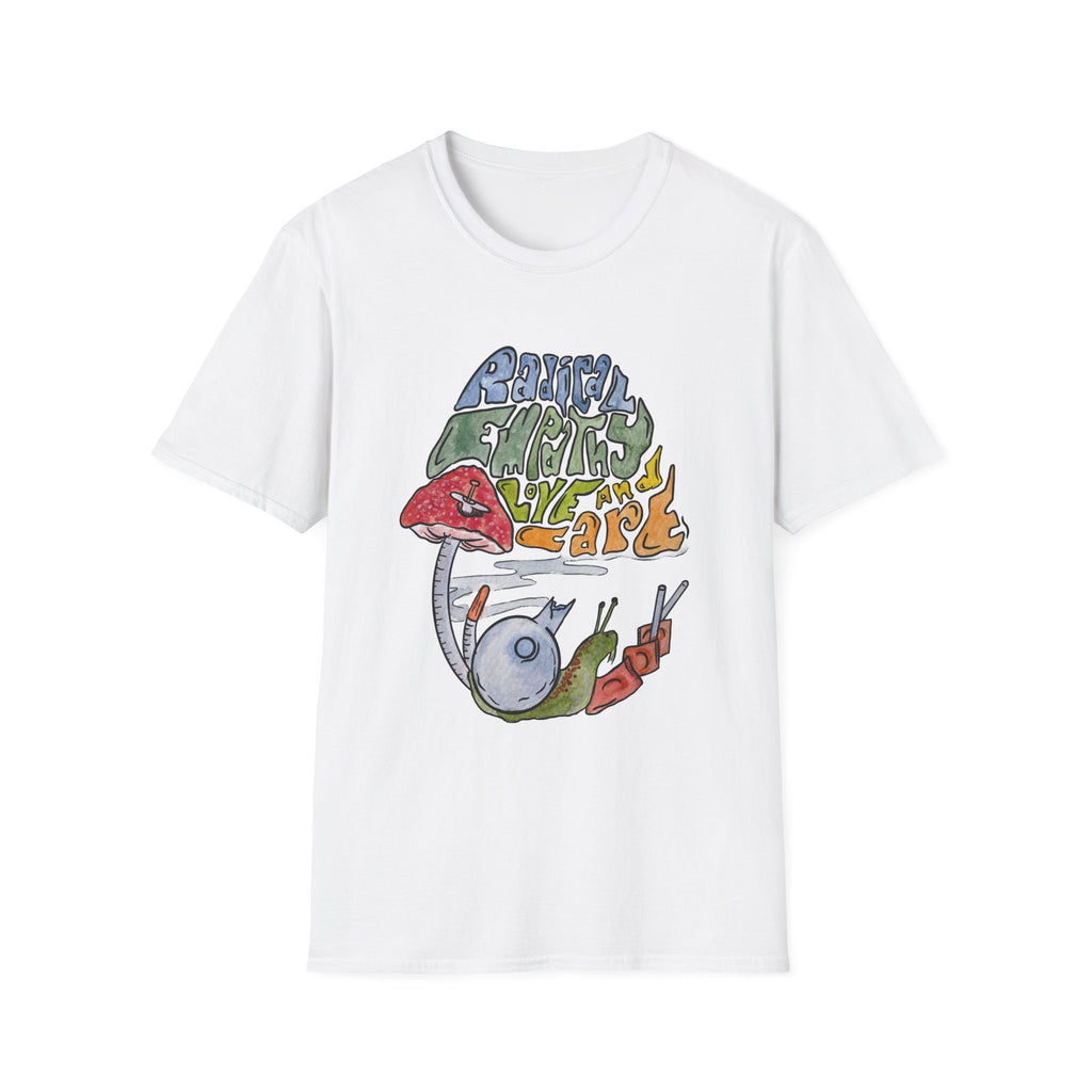 Harm reduction snail shirt.
