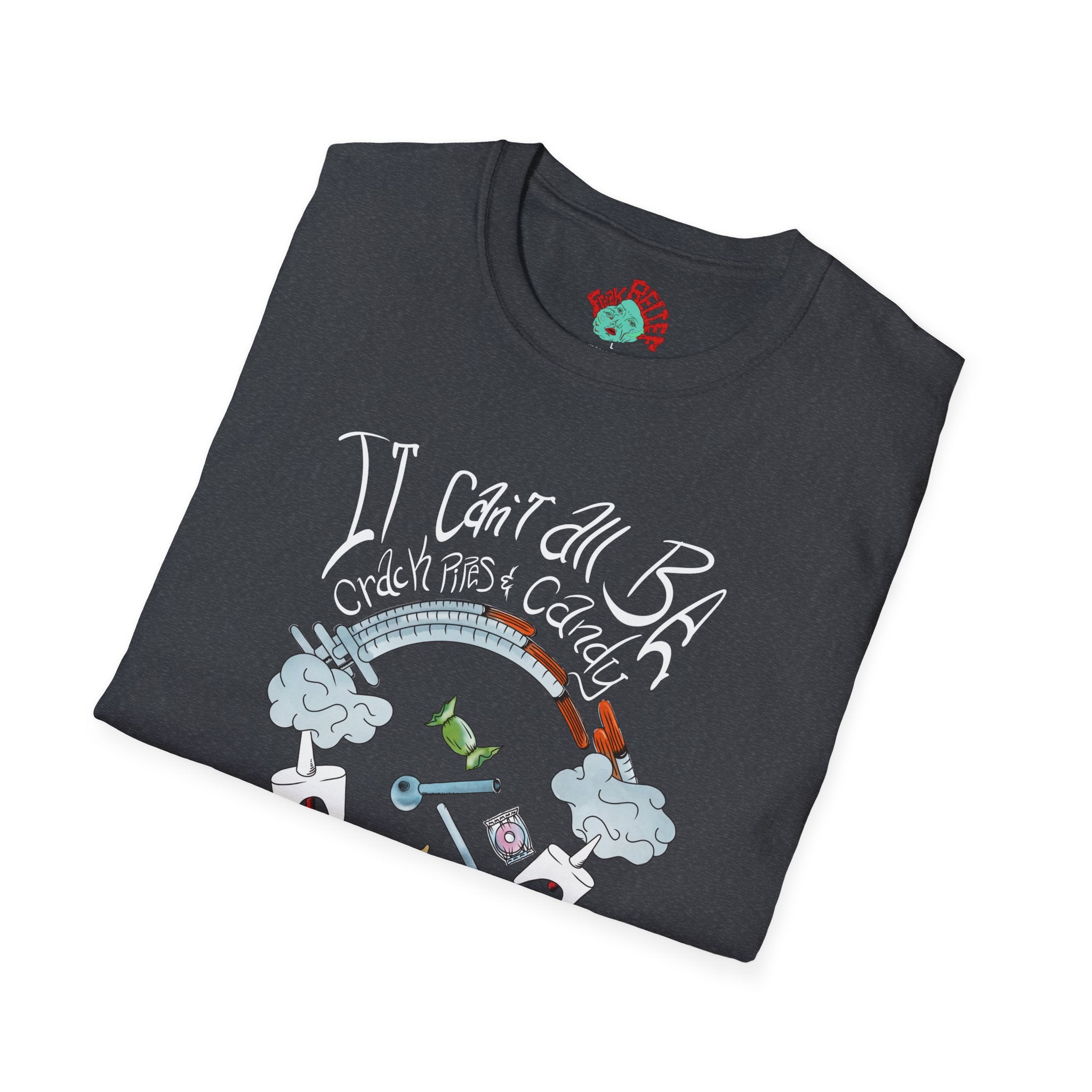 Harm Reduction Graphic Tee | It can’t all be candy when the system is built on stigma t shirt