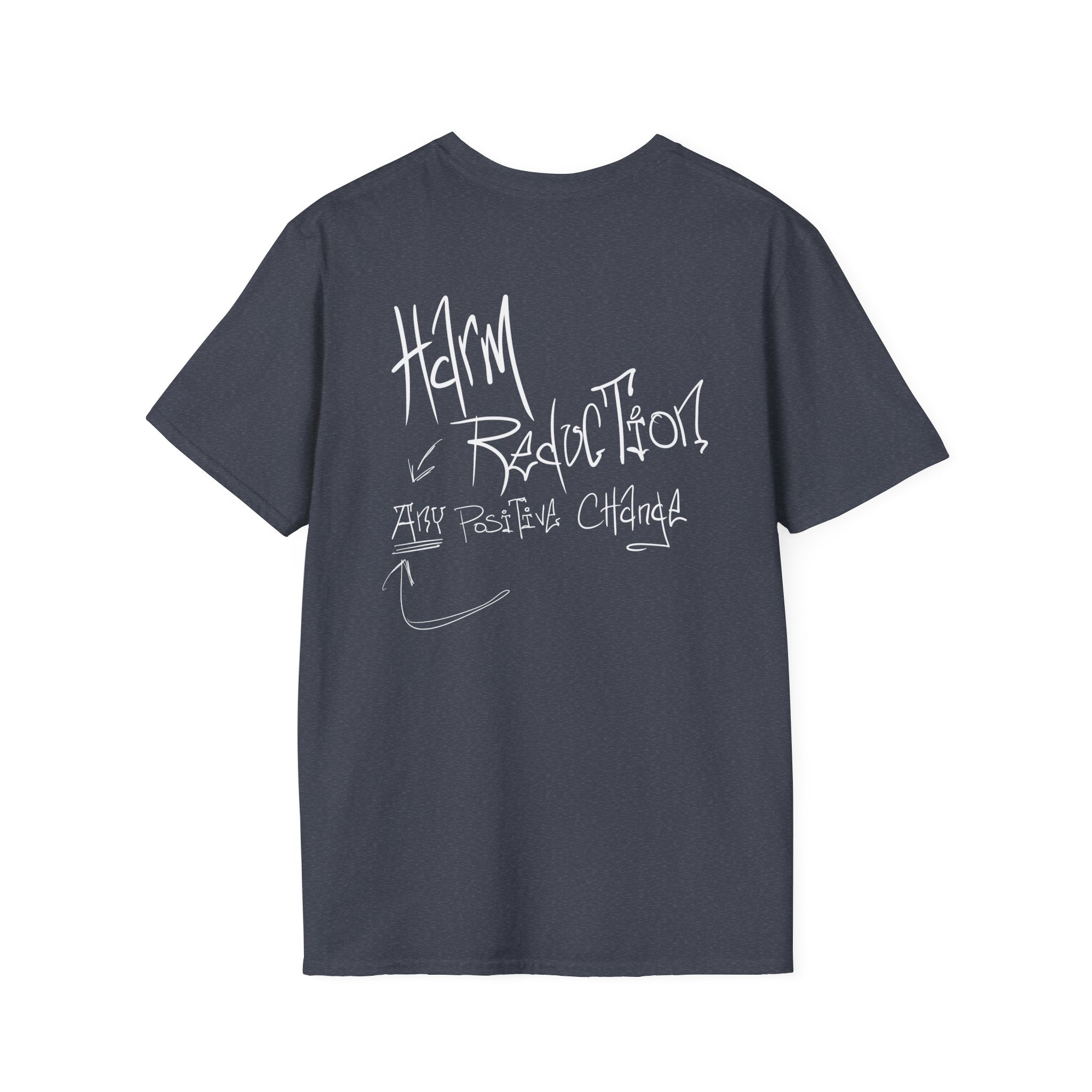 Harm Reduction Graphic Tee | It can’t all be candy when the system is built on stigma t shirt
