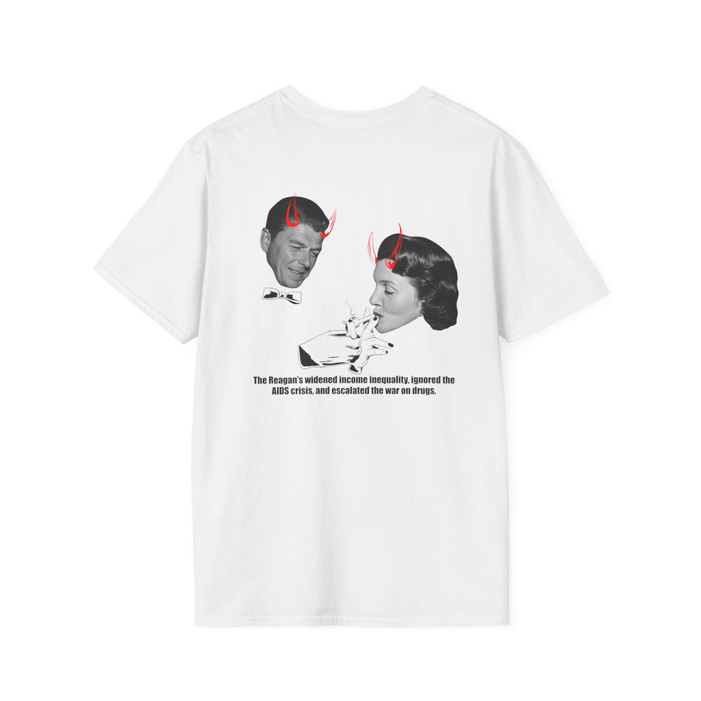 Harm reduction — "1 Trillion" War on Drugs Graphic Tee in white anti reagan