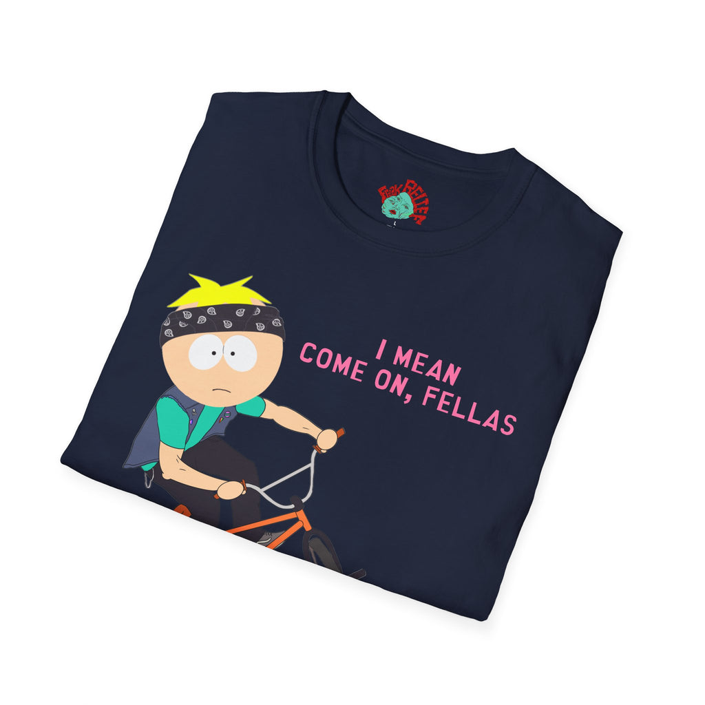T-Shirt — BMX Against Bigots / I Think We Are All A Lil' Bike Curious