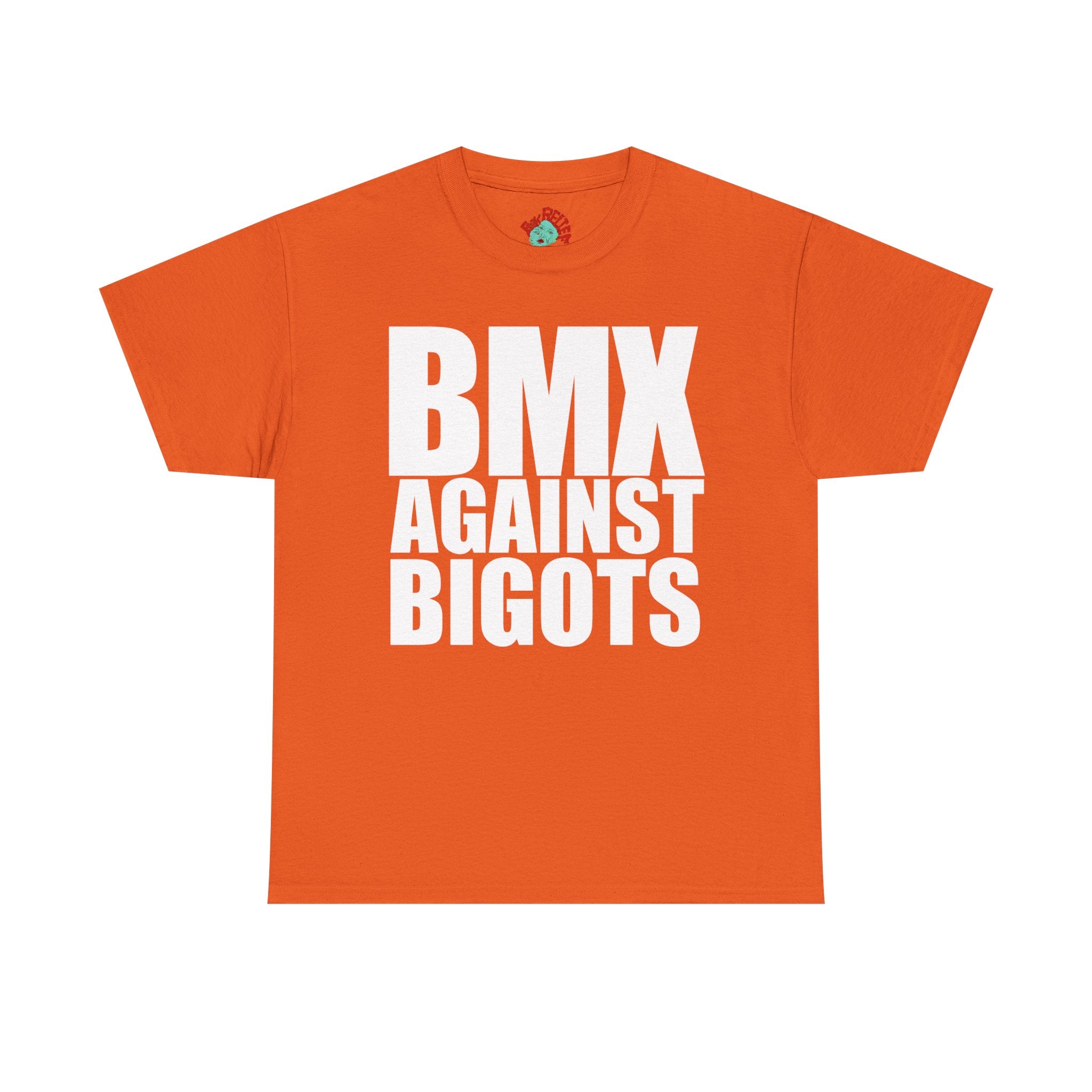 BMX Against Bigots Tee — Anti-Bigotry BMX T-Shirt