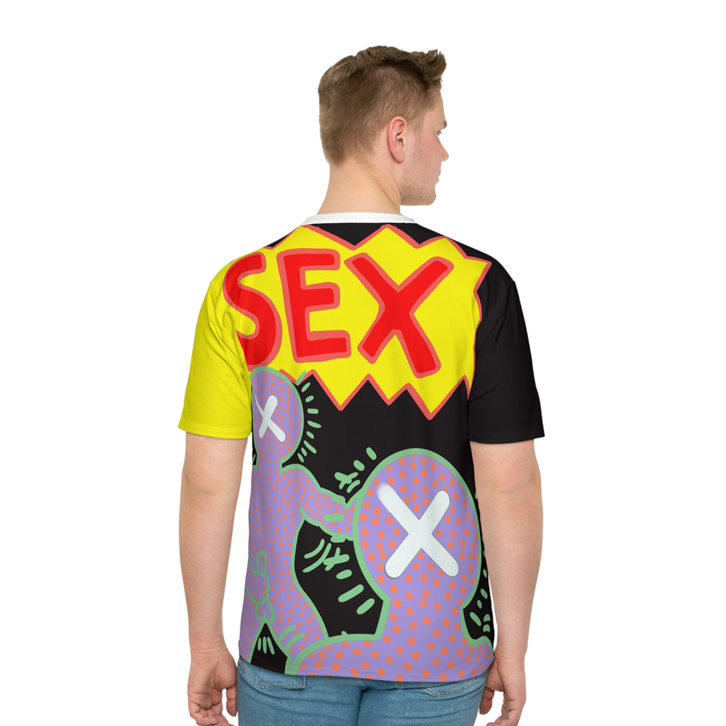 safe sex - safe side full graphic t-shirt